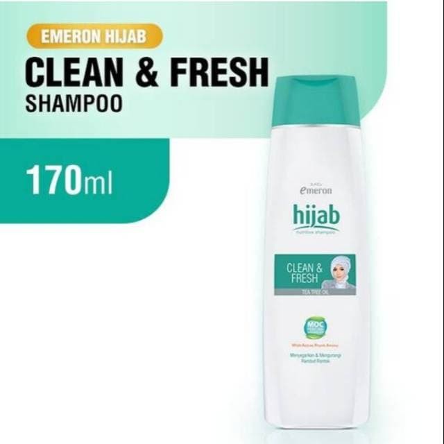 Emeron Shampoo Hijab Clean &amp; Fresh Bersih Segar