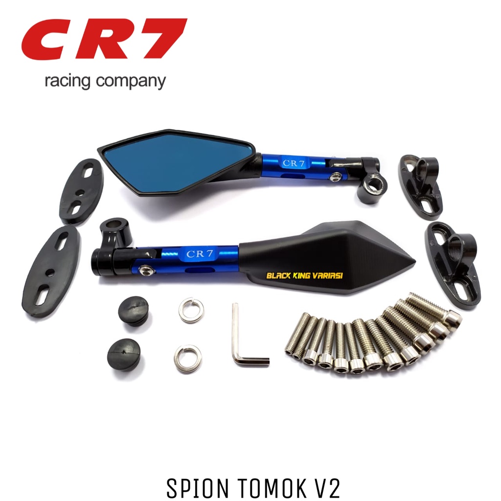 Spion Tomok CNC V2 V5 Spion Tomok Full Cnc Universal Nmax Aerox Beat Mio Vario Vixion Ninja Spion Motor CR7 Universal