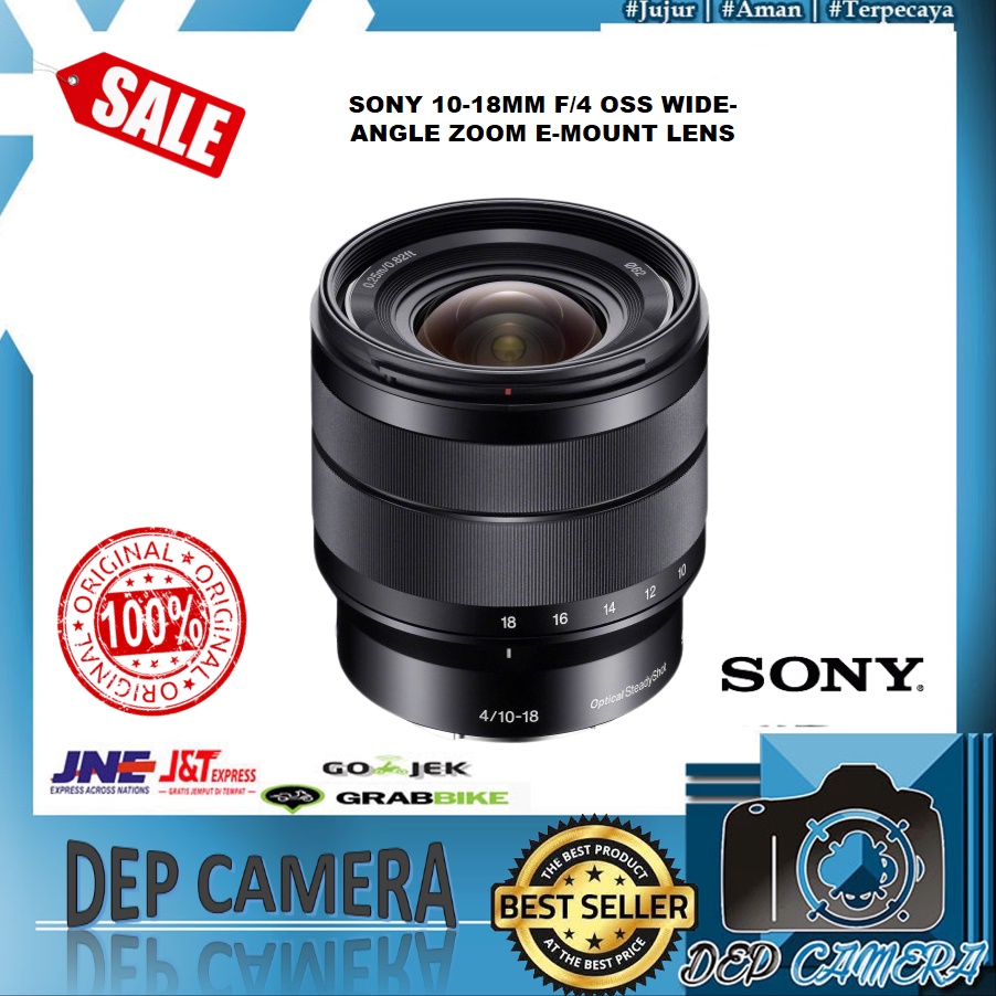 Sony 10-18MM F/4 OSS Wide-angle Zoom E-mount Lens