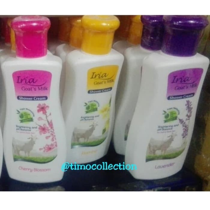 Iria Goat's Milk Shower Cream - Sabun Mandi Cair 250ml
