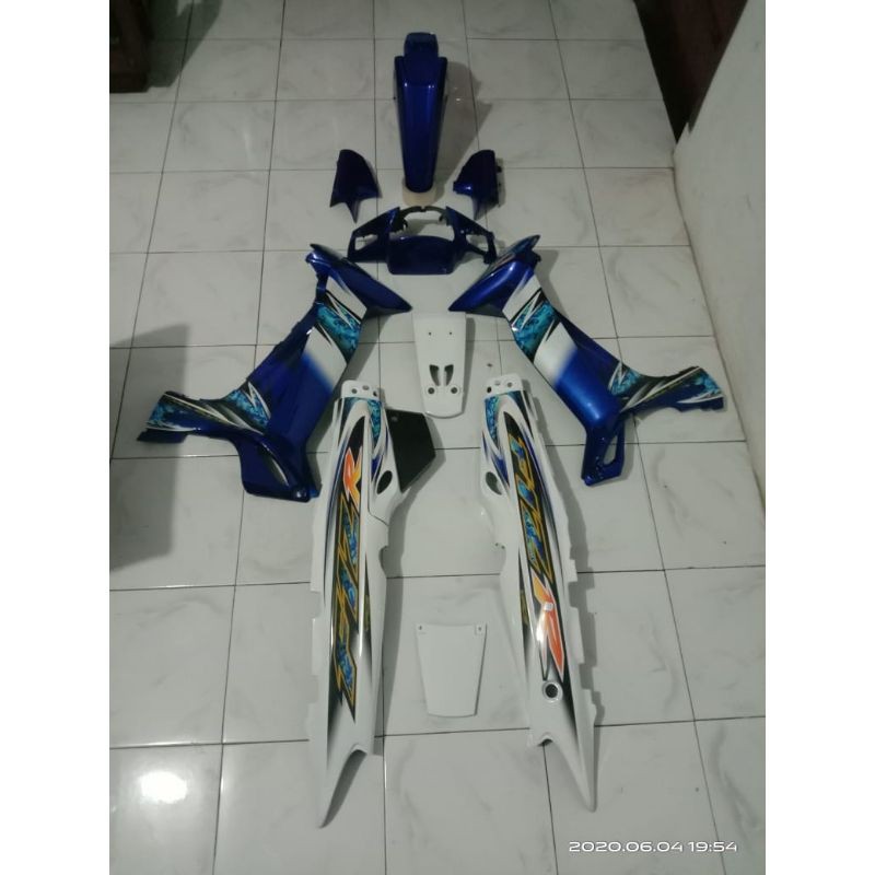 body set bodi f1zr fizr fiz r Biru putih 2005