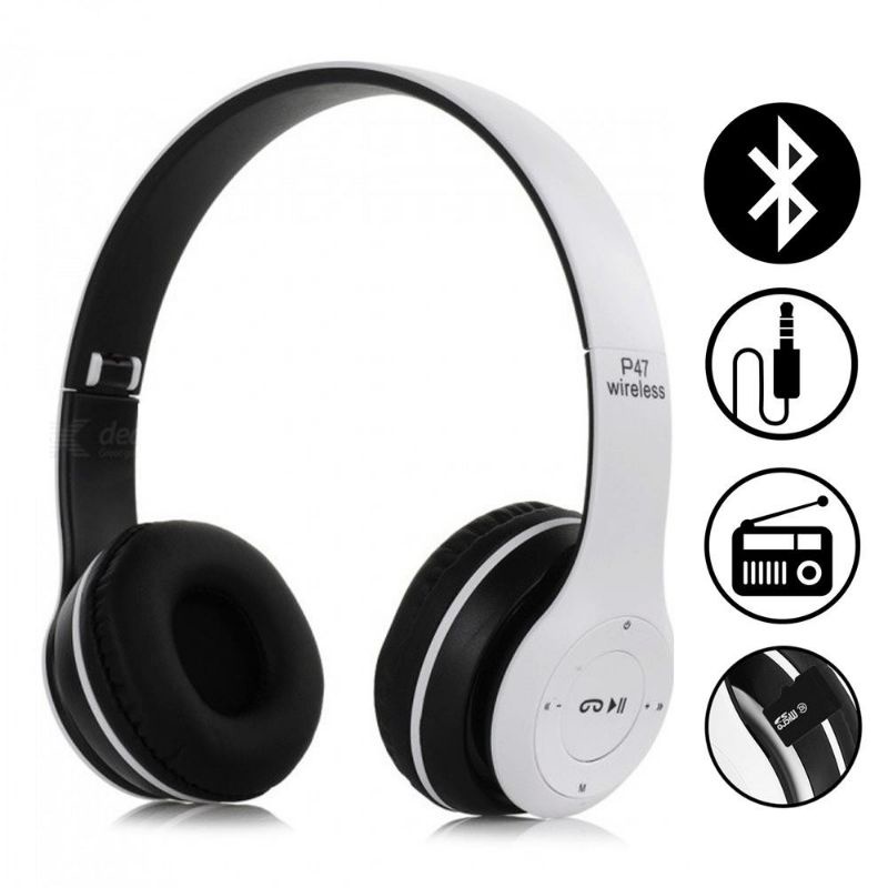 Headset Wireless Super Mega Bass/ Earphone Bluetooth