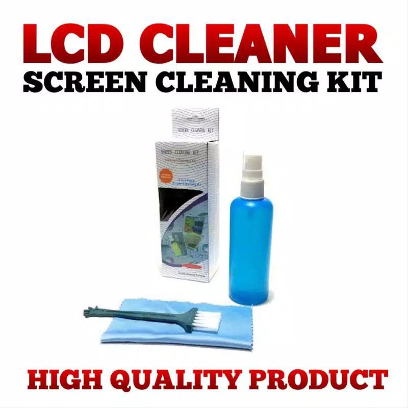 Cleaner Kit 3in1 Pembersih Layar Monitor Notebook &amp; HP