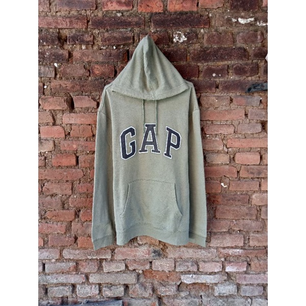 HOODIE GAP olive green