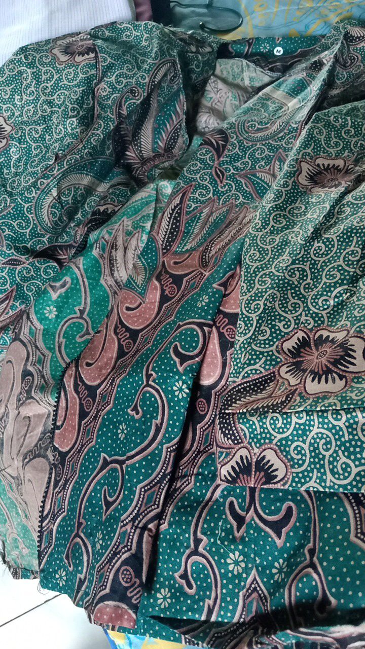 Atasan Batik Dolby Dolbi Dobby Doby Tenun Sutra Tulis Halus Katun Atbm Baron ,sarombit Atasan