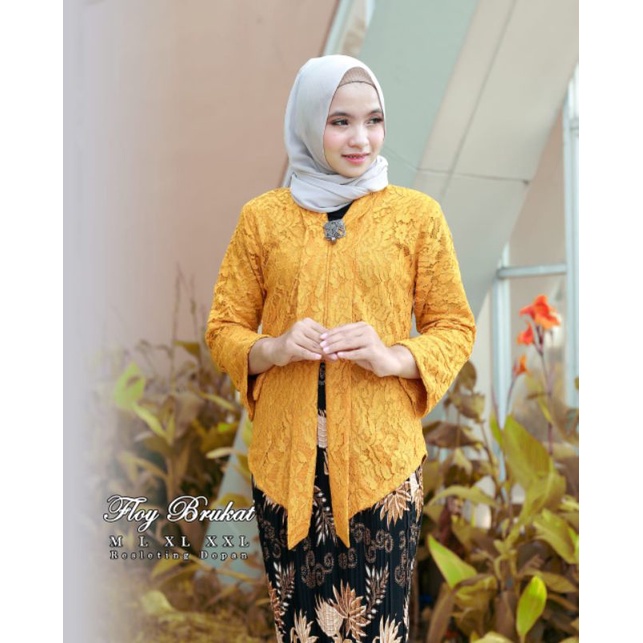 IndahKebaya | HANYA ATASAN | KEBAYA FLOY BROKAT / KARTINI / KUTUBARU BUSUI / ENCIM MODERN / TERMURAH