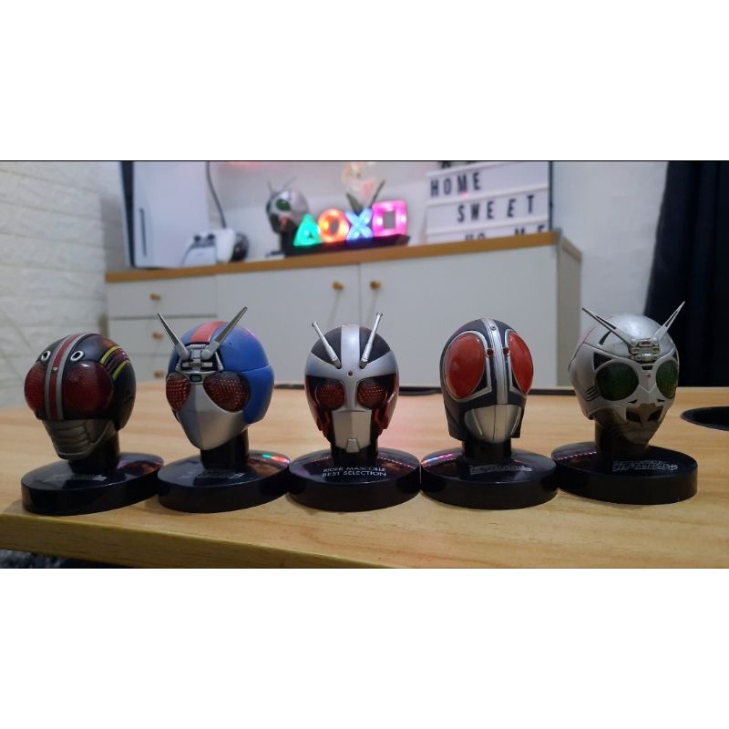 Rider Mask Collection (RMC) Kamen Rider Black Family Rare Item