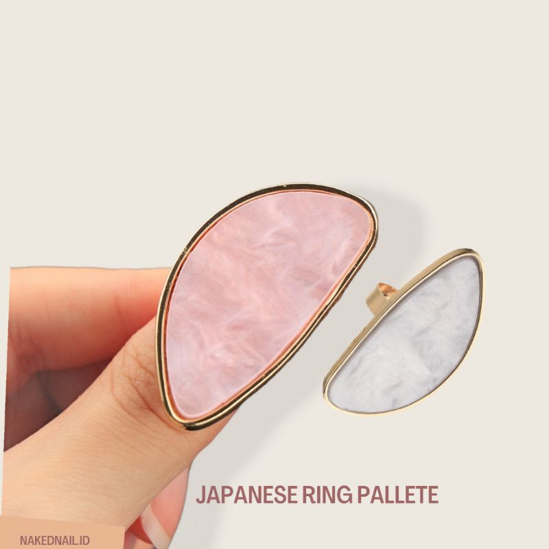 Japanese ring pallete / palet nail art  / cincin palet nail art