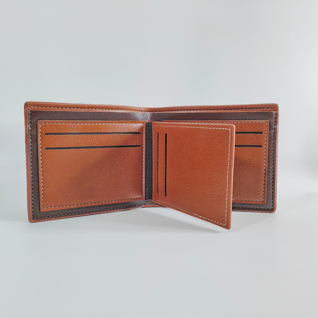 Dompet Pria Lipat Mortega Kulit Sintetis - Leather Wallet Mortega - Dompet Cowok