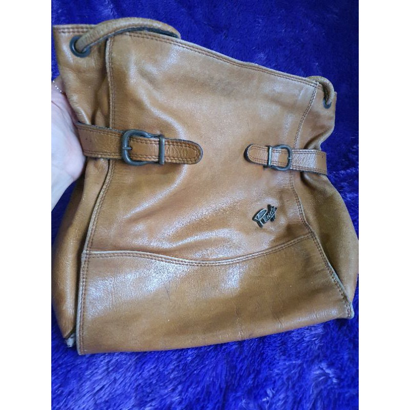 tas kulit vintage 3 preloved