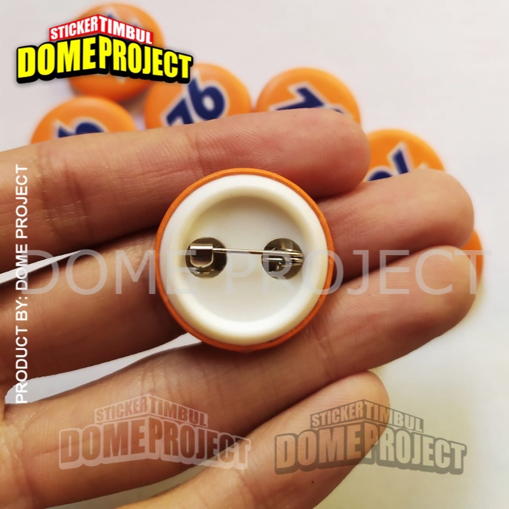 76 PIN PENITI 25MM BUTTON PIN AKSESORIES ROMPI AKSESORIES TAS