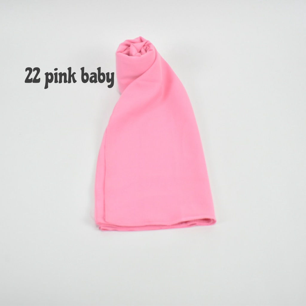 PASHMINA DIAMOND ITALIANO / PASHMINA DAIMOND / PASHMINA POLOS / PASHMINA PANJANG-22 baby pink