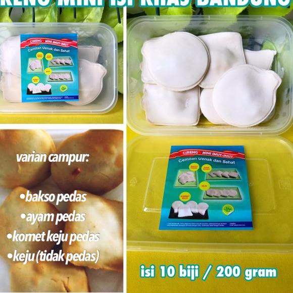 

NEW Cireng Mini Isi Khas Bandung