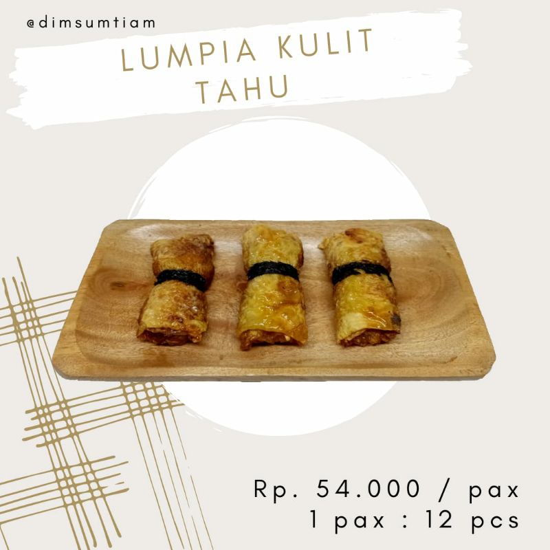 

Dimsum Lumpia Kulit Tahu