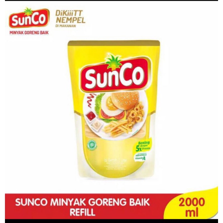 

Minyak Goreng Sunco Pouch 2LT