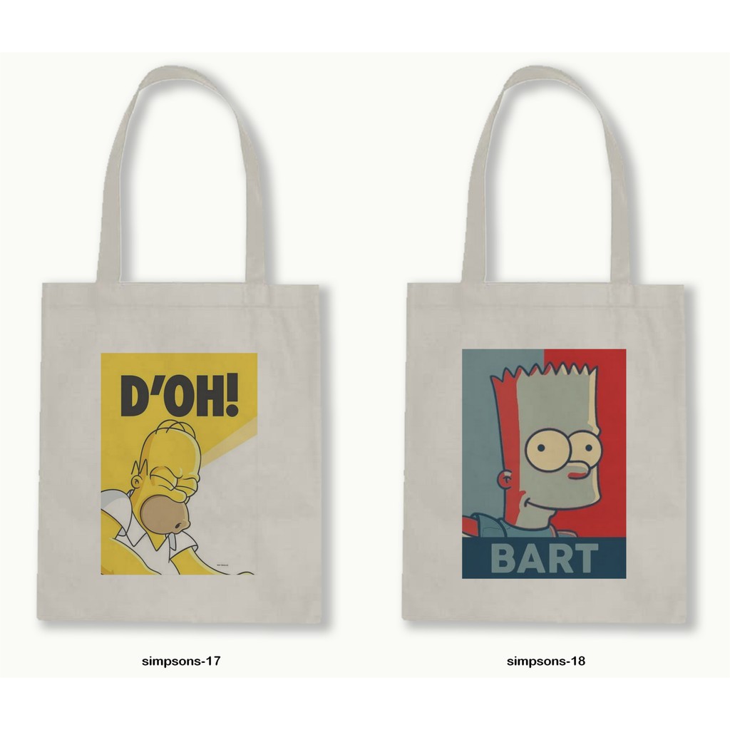 TOTE BAG RESLETING - THE SIMPSONS - 02