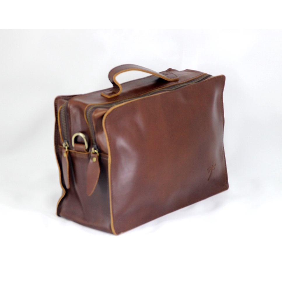 Kecapung Sienna Large Bag Chocolate -- KCP064CH / 30x12x21cm