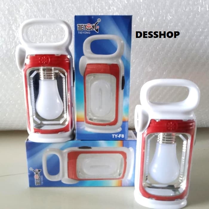 Lampu Dan Senter Dalam 1 Kemasan - Lampu LED Senter Bohlam Emergency Tieyong