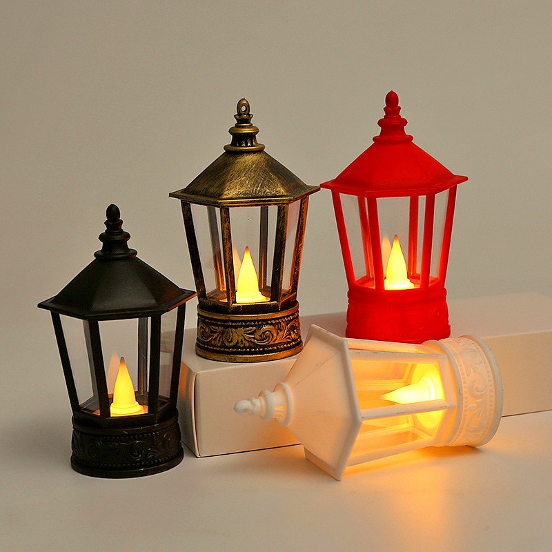 Lentera Lilin Dekorasi Minimalis Murah Souvenir Lampu Natal LC 1888