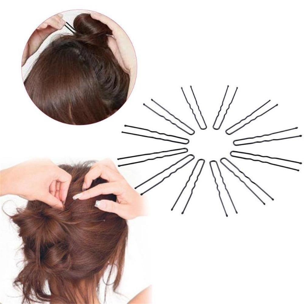 Jepit Rambut Bobby Pin Bergelombang Bahan Metal 3 Model Untuk Wanita