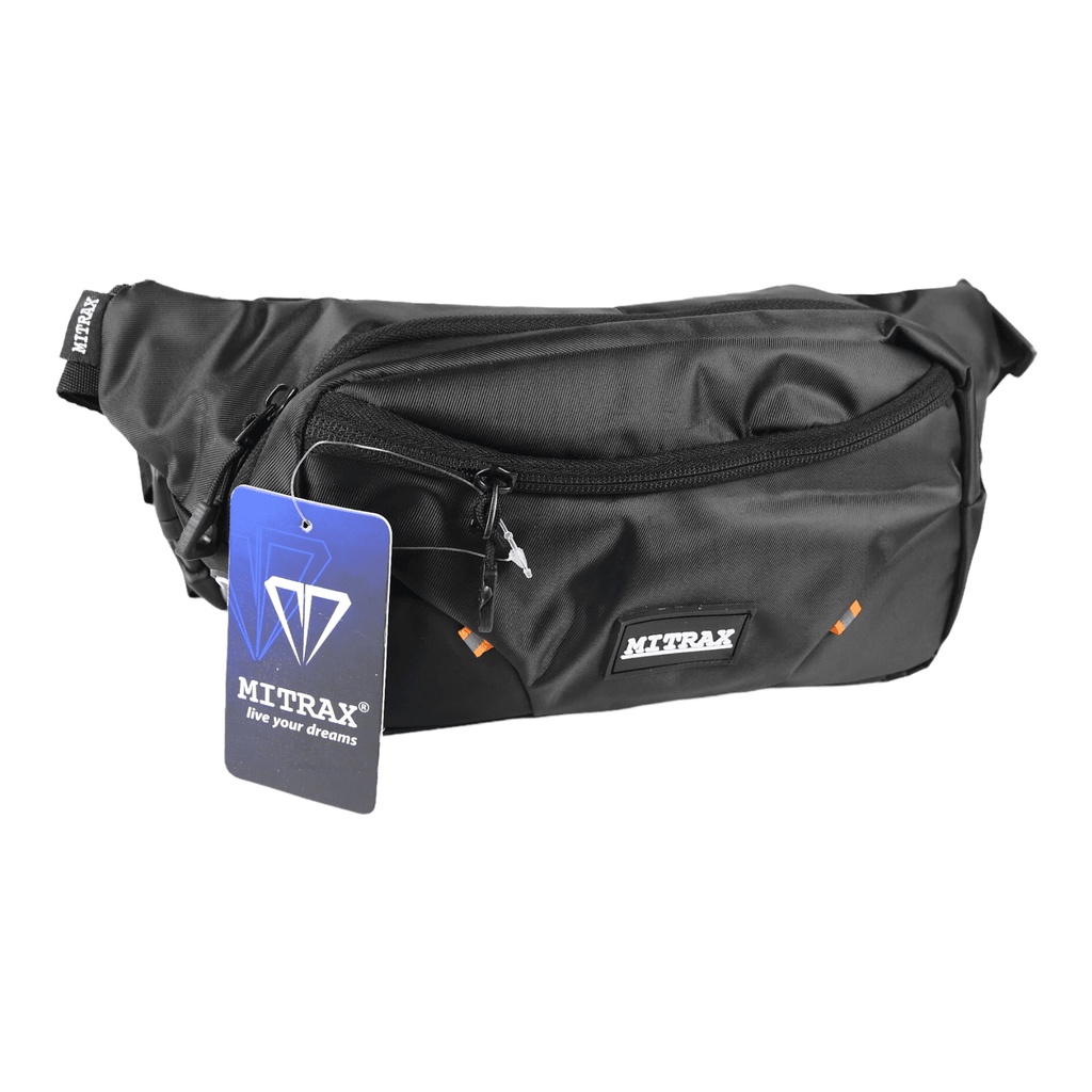 Tas Pinggang Mitrax Dike Bahan Longchem Tebal! Waist Bag / WaistBag Pria dan Wanita yang Keren!