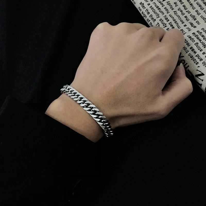 ✅Cod Gelang Titanium Pria Gelang Rantai Pria Korea Gelang Rantai Pria Terbaru Gelang Rantai Titanium