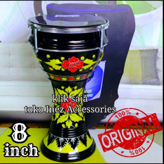 Dumbuk atau Darbuka power beat 8 inch Original