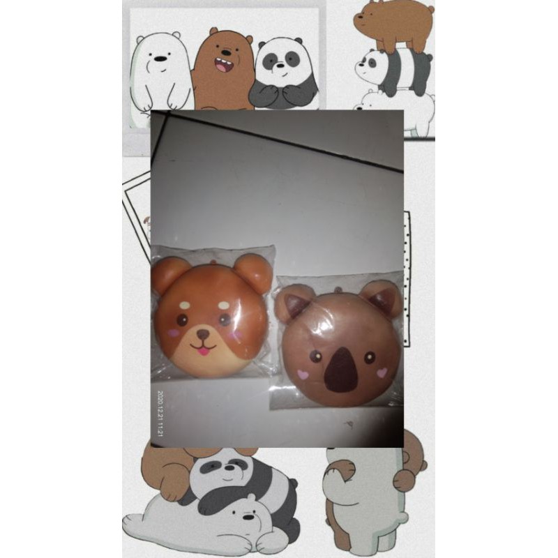 Squishy punimaru animal bun