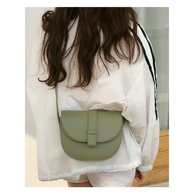 Tas Selempang Wanita Import Hijau