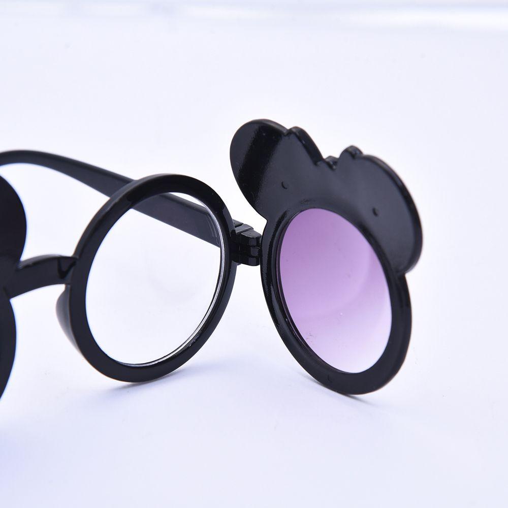 [Elegan] Props Fotografi Kacamata Anak Lucu Desain Fashion Cowok Cewek Plastik Minnie Shape Frame