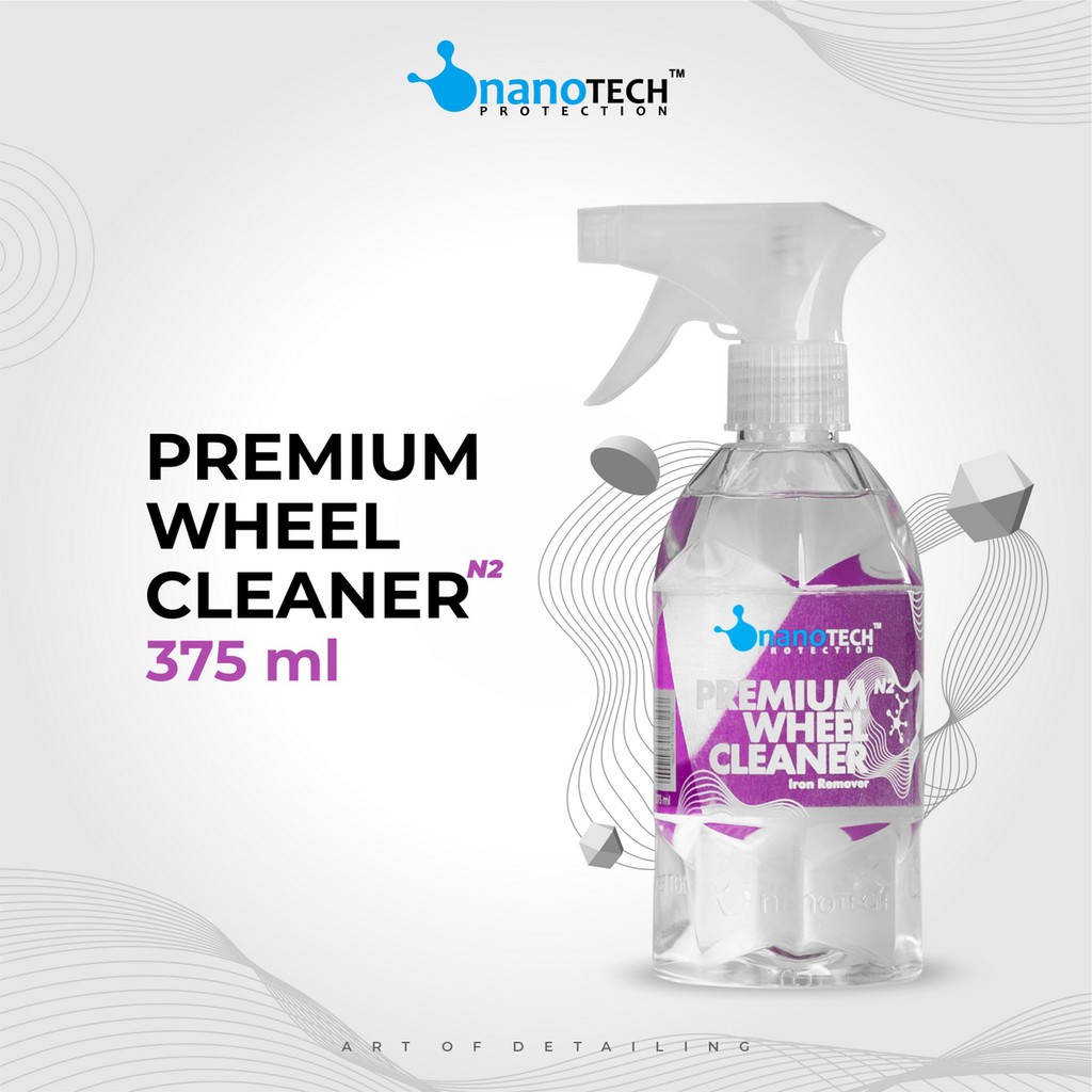 Iron Remover - PREMIUM WHEEL CLEANER - nanoTECH PROTECTION - Pembersih Velg - Pembersih Oksidasi Velg Cakram - Pembersih Cakram Mobil Motor - Undercarriage detailing