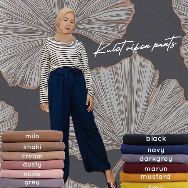 KULOT RIBBON PANTS