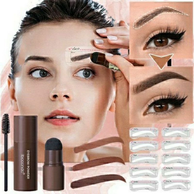 IBCCCNDC EYEBROW POWDER CETAKAN ALIS INSTAN EYEBROW STAMP ALIS