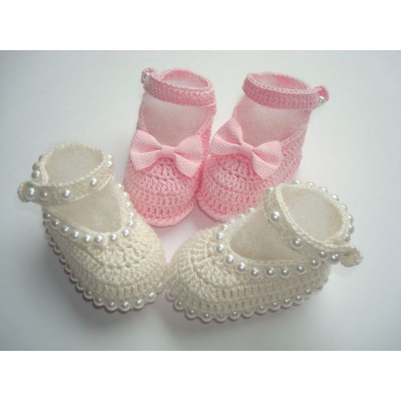 sepatu rajut balita prewalker dress bayi neychan