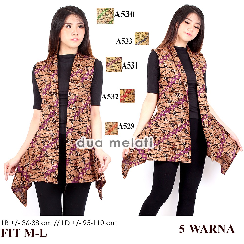 610+ Model Blazer Batik Untuk Wanita Gemuk Terbaru