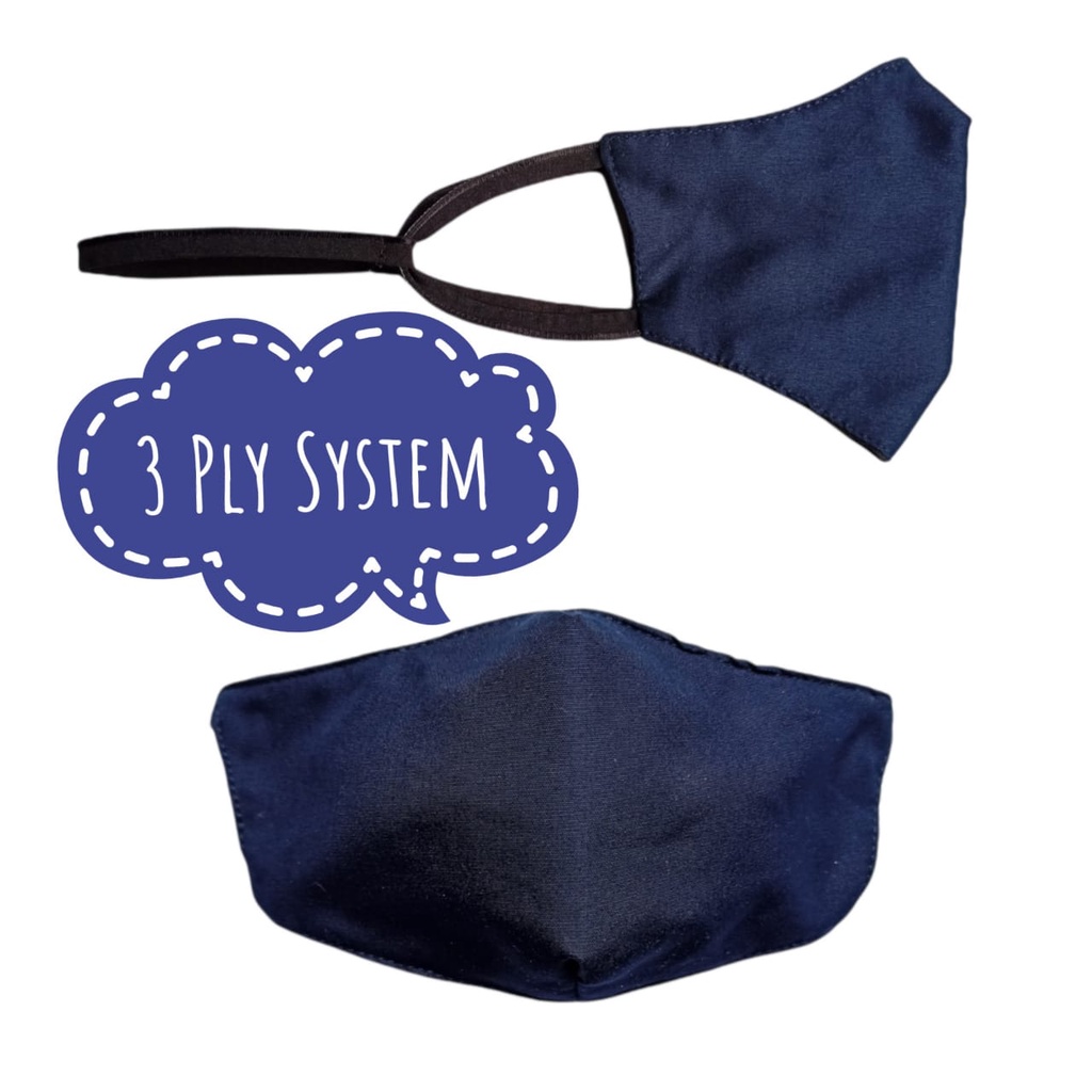 MASKER ANAK KARAKTER POLOS MODEL DUCKBILL KAIN WAJAH PEREMPUAN LAKI LAKI COWOK BAHAN POLOS HIJAB KER