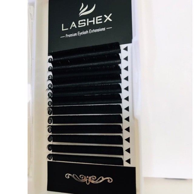 BULUMATA LASHEX BLACK MATTE RUSSIAN VOLUME LASHES MEGA VOLUME EYELASH EXTENSION / LASHEX EYELASH