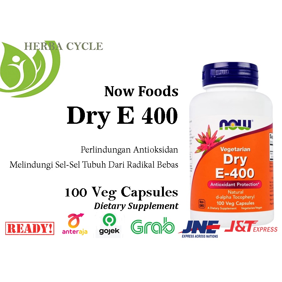 Now Foods Dry E 400 100 Veg Now Vit E 400 Now VIT E 400 ORI USA