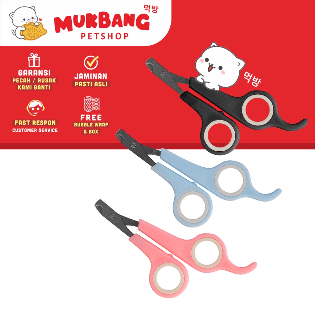 Gunting Kuku Kucing Pemotong Kuku Kucing Gunting Kuku Candy Nail Cutter Nail Clipper Gunting Kuku Hewan Stainless Steel Pet Care Pemangkas Kuku Hewan Alat Grooming Kucing Set Pet Nail Pet Grooming