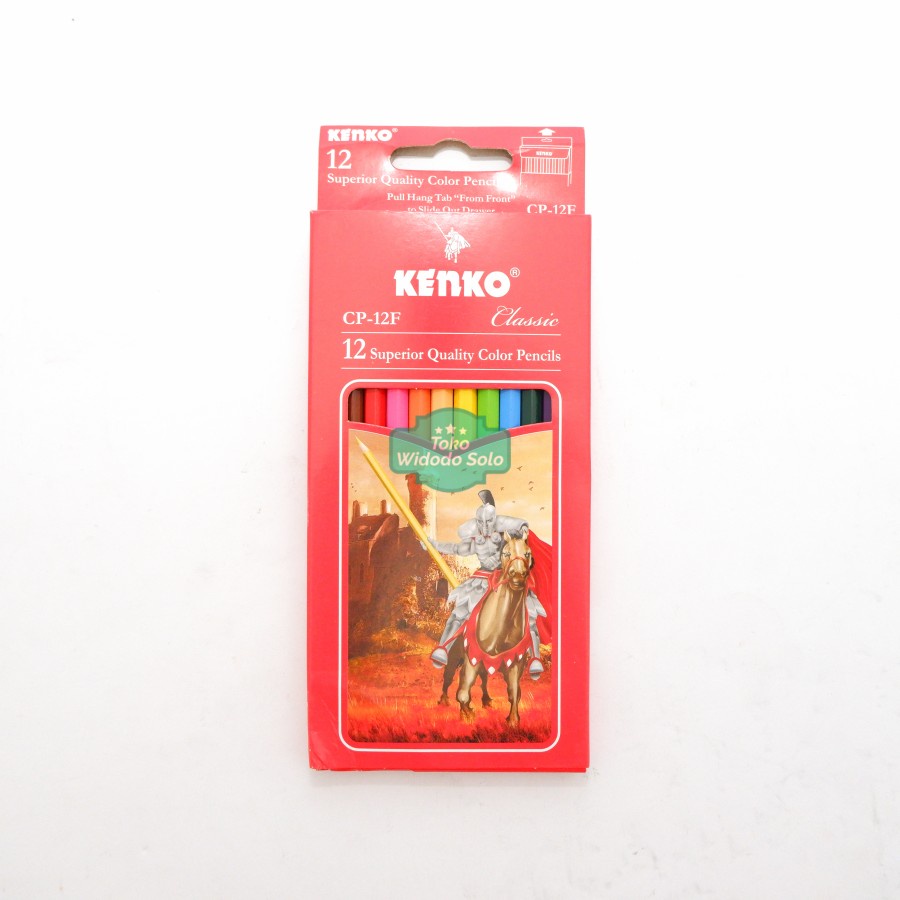 

Pensil Warna Kenko CP-12F 12 Warna Panjang Color Pencils - 1 Set