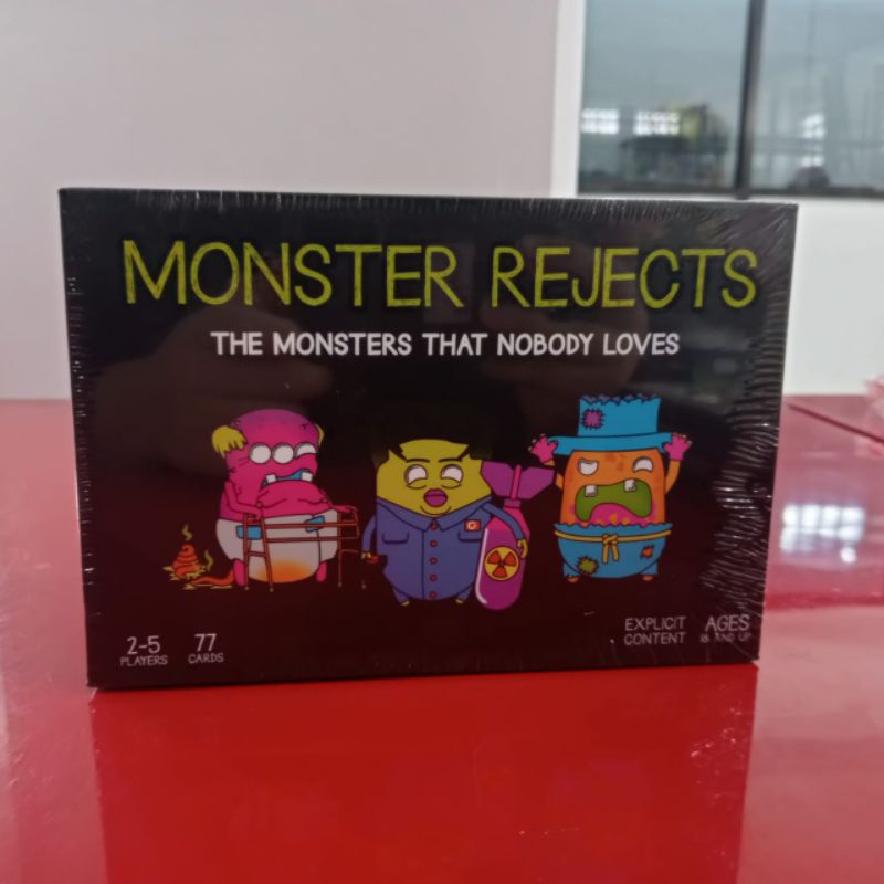 monster rejects &amp; monster misfits  board game