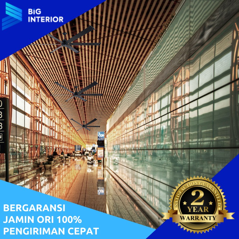 Kipas Angin Gantung Plafond, MT Edma, 100in Mega, Remote Control