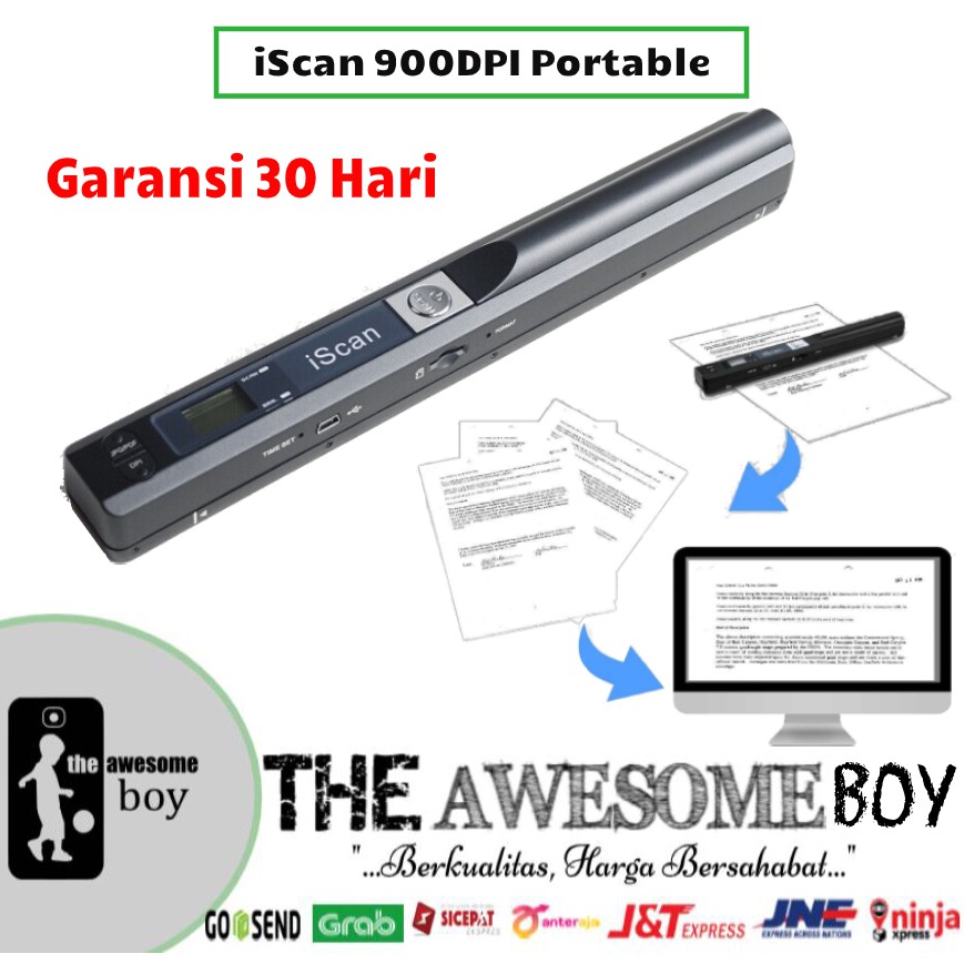 iScan 900 DPI Portable Scanner Handyscan A4 Photo Scan Skypix Killer