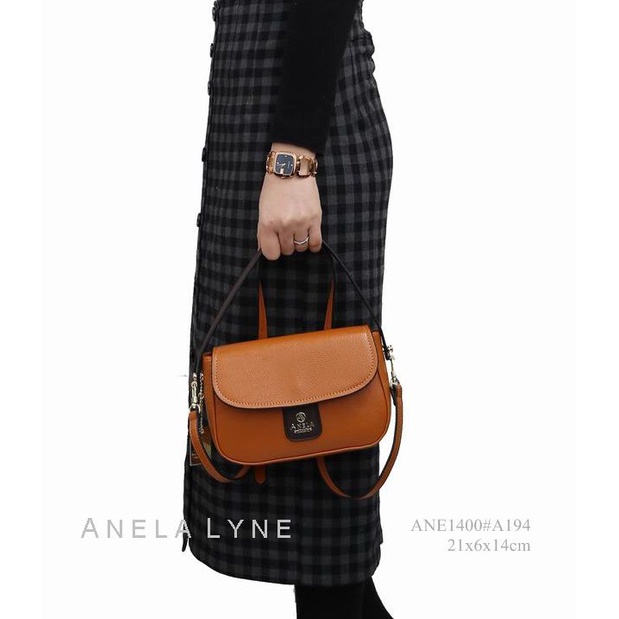 ANELA LYNE  ARETUSA SATCHEL BAG 1400#A194 ORIGINAL