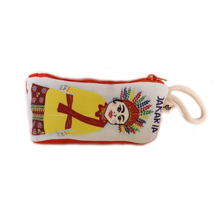 

Tempat Pensil Pouch Anak Kanvas Souvenir Oleh oleh Khas Jakarta CP3-002