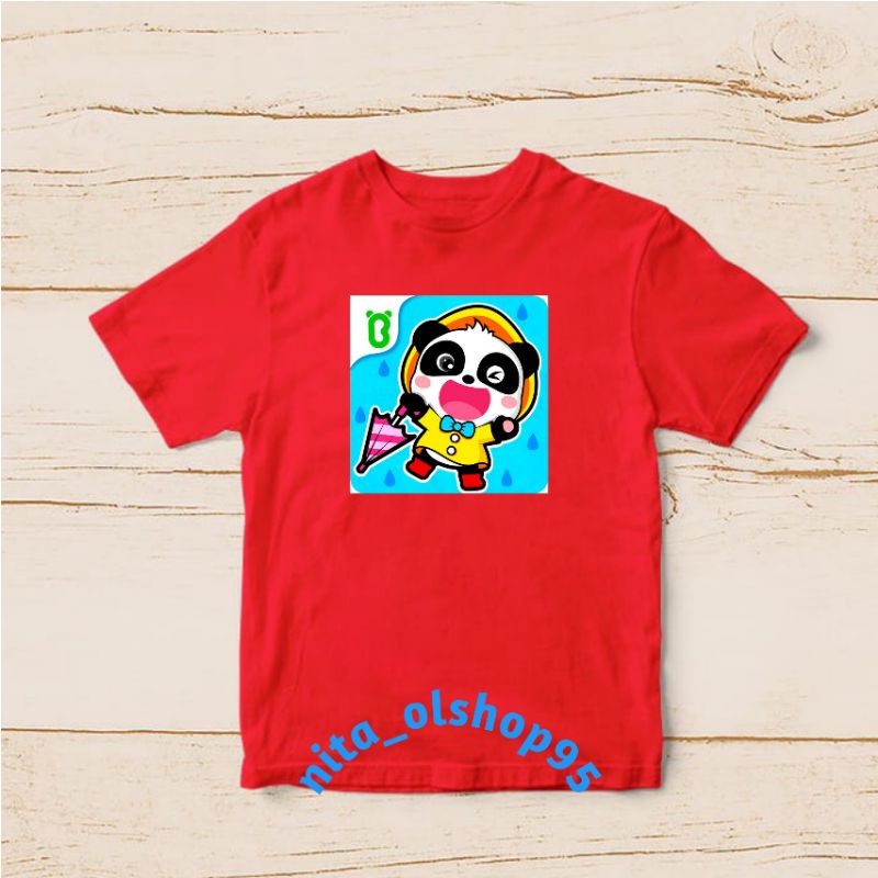 baju anak babybus / baju anak karakter permainan baby bus emulatos