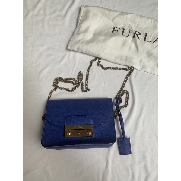 furla mini julia metropolis bag tas selempang wanita preloved