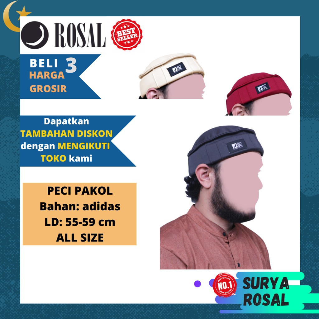 PECI PAKOL PUTIH/KOPIAH PUTIH/TOPI PUTIH/PAKOL PUTIH MURAH BERKUALITAS/PECI TALIBAN PUTIH/PECI ROSAL