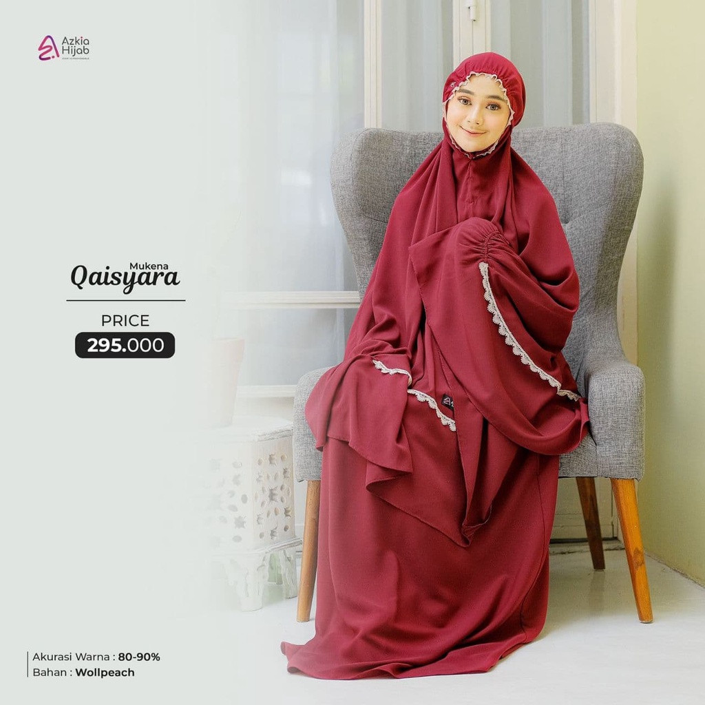 Mukena wolfis Premium Ori By Azkia Hijab