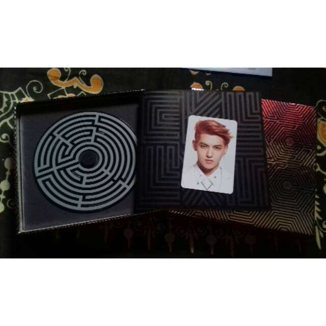 Album EXO M - OVERDOSE Fullset (PC Kris) + Poster